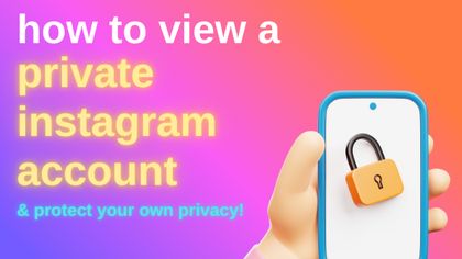 How to view a private instagram account free