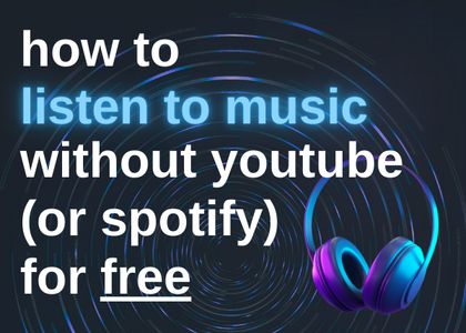 how to listen to music without youtube