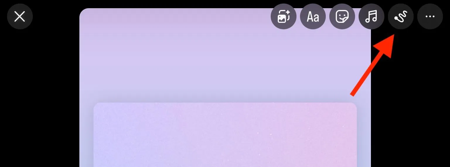 instagram story draw