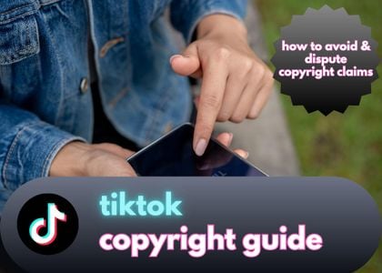 can you get copyrighted on tiktok