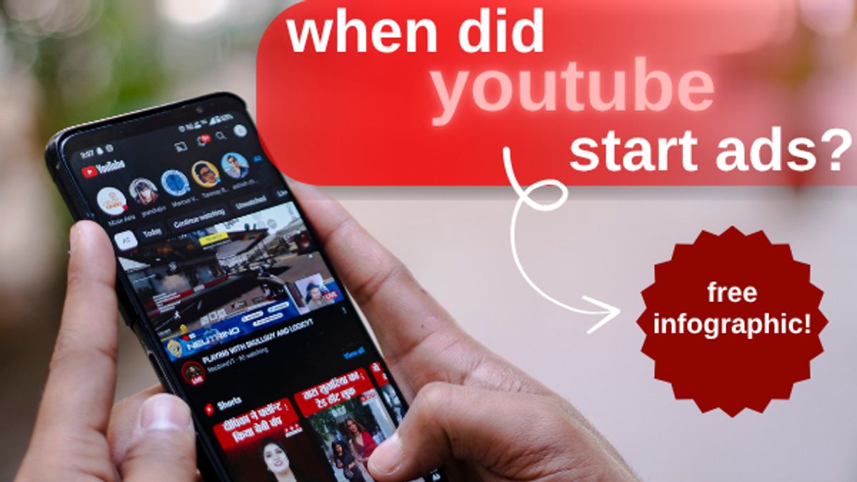 when did youtube start ads