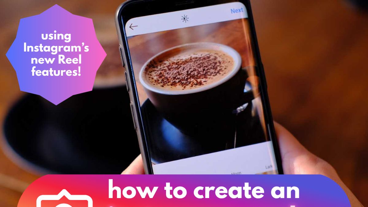 how to make an instagram reel with photos