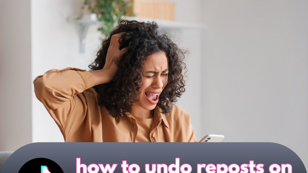 how to undo repost on tiktok