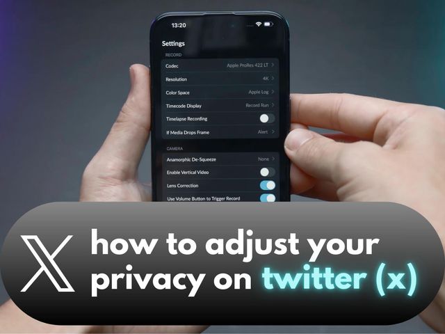 how do i make my twitter public