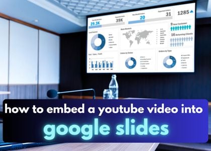 how to embed a youtube video into google slides