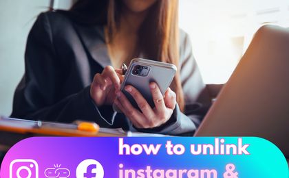 how to unlink facebook from instagram