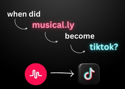 When did musically switch to tiktok