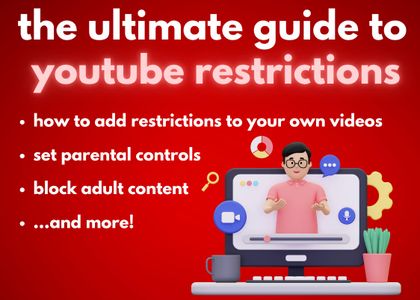 How to put age restriction on youtube